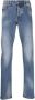 John Richmond Stijlvolle Slim Fit Jeans Blauw Heren - Thumbnail 3