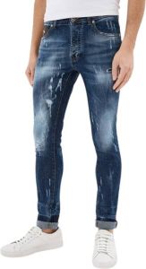 John Richmond Stijlvolle Slim-fit Jeans Blauw Heren