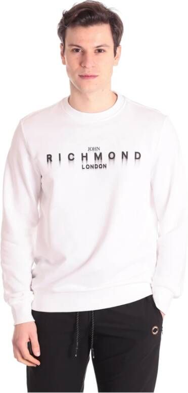 John Richmond Trainingsshirt Stijlvol en Comfortabel White Heren