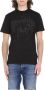 John Richmond T-shirt con borchie Zwart Heren - Thumbnail 1