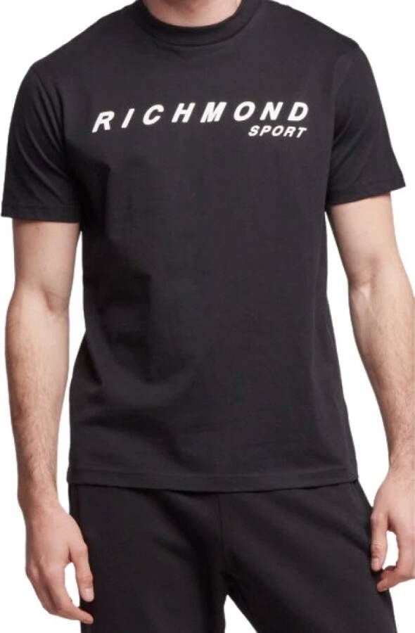 John Richmond Stijlvolle Heren T-Shirt Ump22129Ts Black Heren