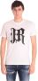 John Richmond Heren Katoenen T-Shirt Stijlvol en Comfortabel White Heren - Thumbnail 1