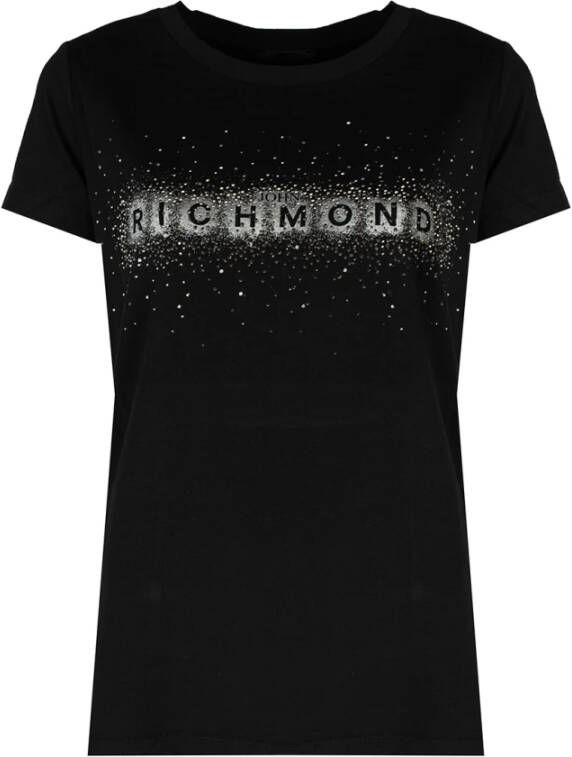 John Richmond T-shirt Zwart Dames