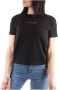 John Richmond Zwart T-Shirt Uwp22029Ts Black Dames - Thumbnail 1