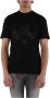 John Richmond Oversized Ronde Hals T-Shirt Upgrade Black Heren - Thumbnail 1