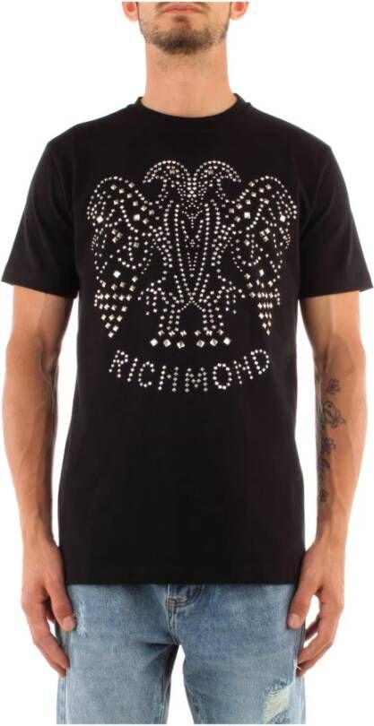 John Richmond t-shirt Zwart Heren