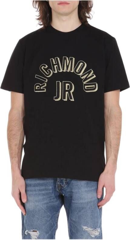 John Richmond T-shirt Zwart Heren