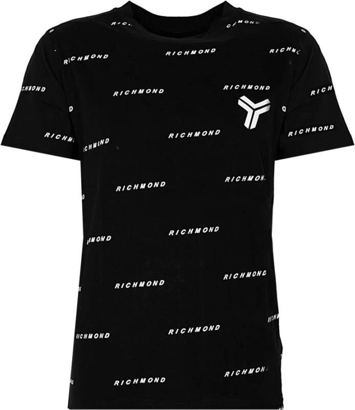John Richmond Sport T-shirt van hoge kwaliteit Zwart Heren