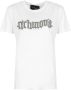 John Richmond C-Neck T-Shirt met Korte Mouwen en Merklogo Wit Dames - Thumbnail 3