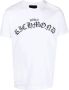 John Richmond Logo Korte Mouw Katoenen T-Shirt White Heren - Thumbnail 1