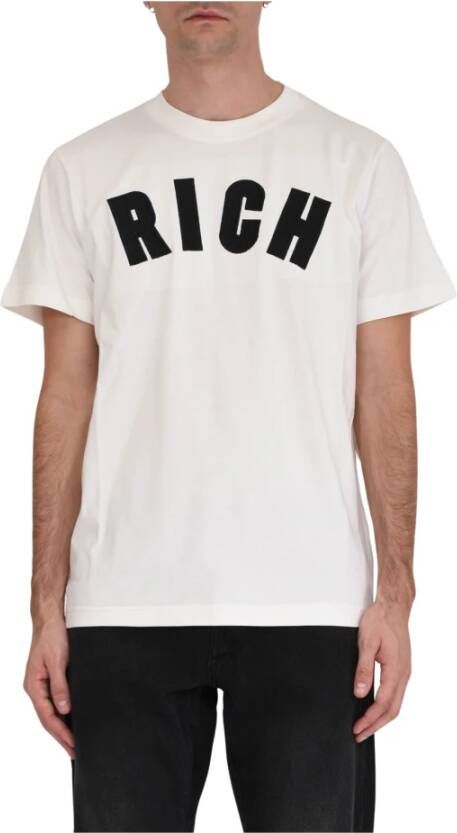John Richmond Witte T-shirts en Polos Collectie White Heren