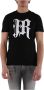 John Richmond Heren Vaprus T-shirt Black Heren - Thumbnail 1