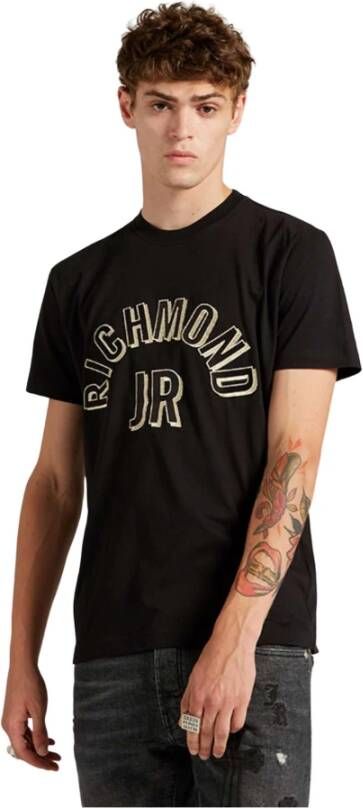 John Richmond T-Shirts Zwart Heren