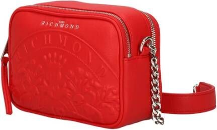 John Richmond Stijlvolle Rode Cross Body Tas voor Vrouwen Red Dames