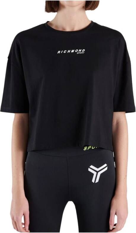 John Richmond Training T-shirts Zwart Dames