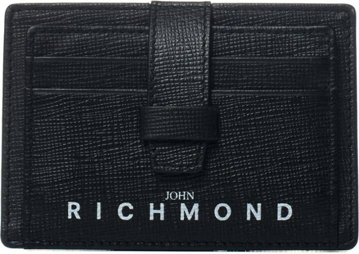 John Richmond Wallets Cardholders Zwart Heren