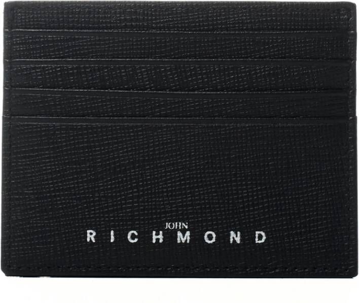 John Richmond Wallets Cardholders Zwart Heren