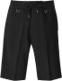 John Richmond Bermuda Shorts met Elastische Taille Black Heren - Thumbnail 1