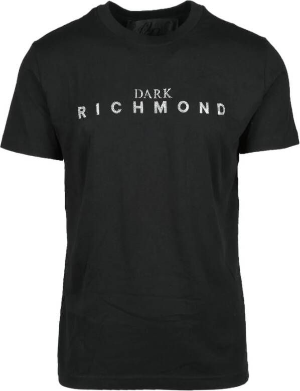 John Richmond Zwarte T-shirt uit de Collection Zwart Heren
