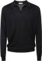 John Smedley Long Sleeve Tops Blauw Heren - Thumbnail 1