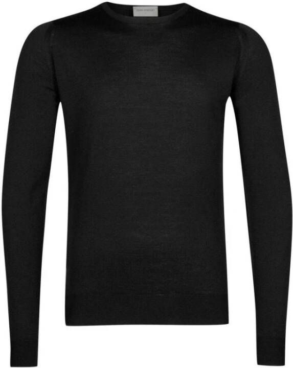 John Smedley Lundy crew Zwart Heren