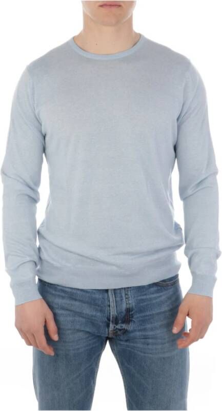 John Smedley Pullover Blauw Heren