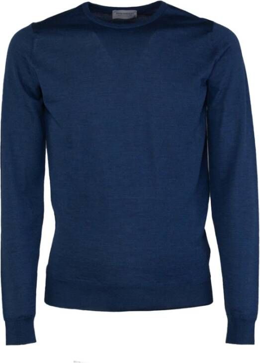 John Smedley Sweatshirts Blauw Heren