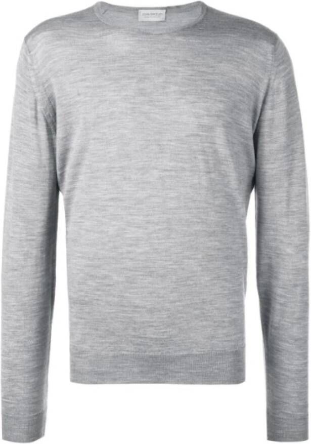 John Smedley Zilveren Sweaters voor Heren Gray Heren