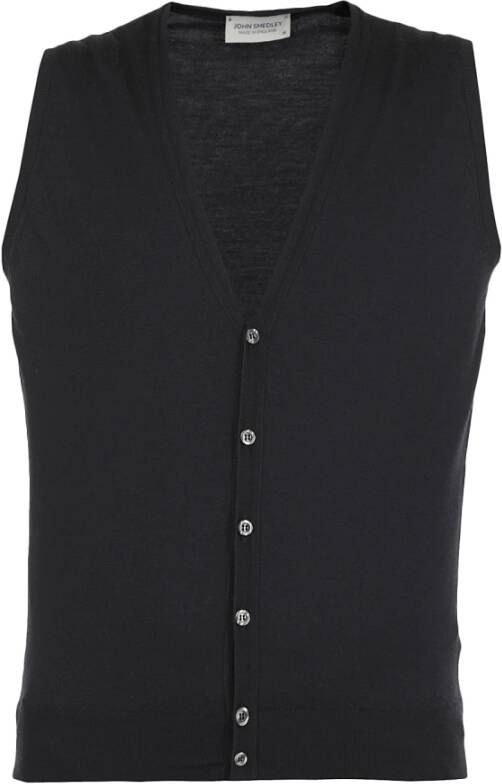 John Smedley Trui Blauw Heren