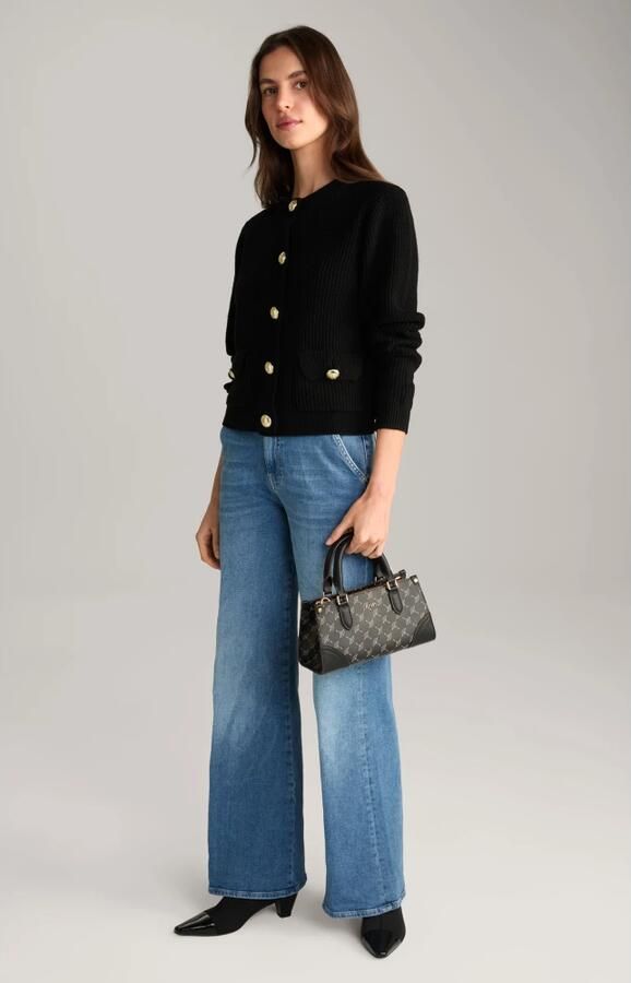 Joop! Wide leg jeans met steekzakken model 'Evi' - Foto 5