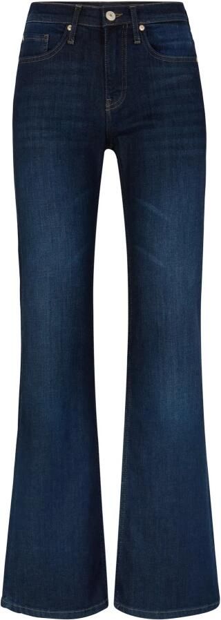 Joop! Dames Flared Jeans Donkerblauw Blue Dames - Foto 7
