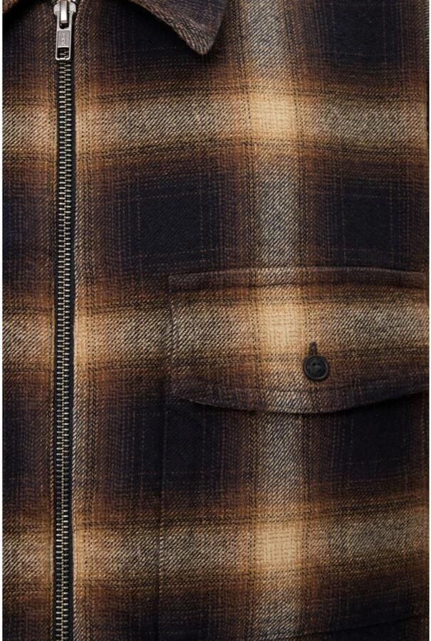 JOOP! JEANS Regular fit overhemdjack met ritssluiting model 'Hacket'