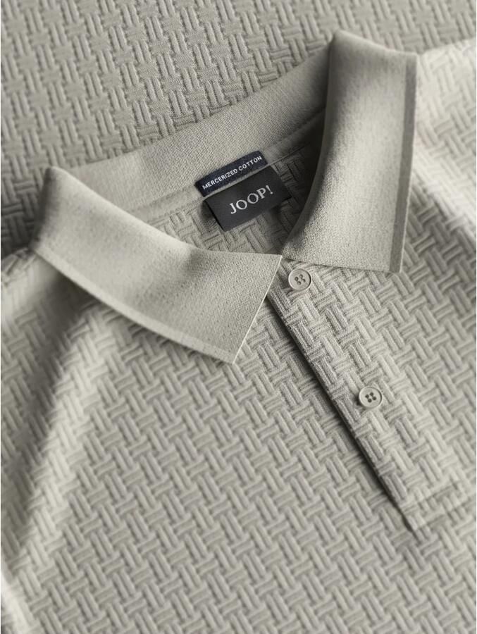 JOOP! Collection Poloshirt met korte knoopsluiting model 'Bradley'
