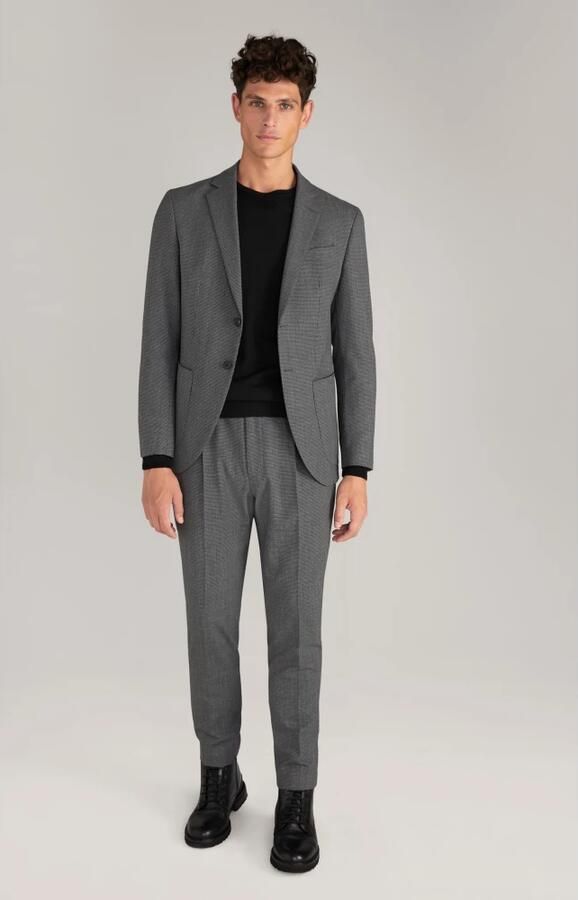 JOOP! Collection Gebreide pullover met ribboorden model 'Denny' - Foto 5