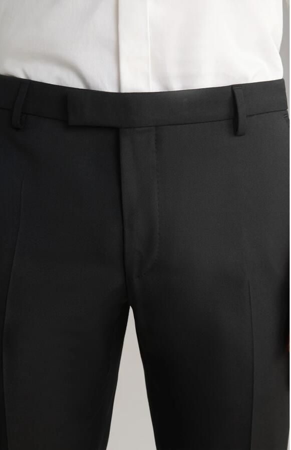 JOOP! Collection Slim fit pantalon met persplooien model 'Blayr' - Foto 2