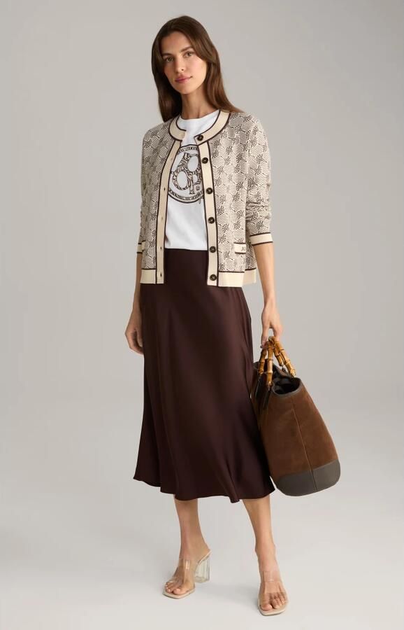 Joop! Satijnen rok voor vrouwen Elegant en universeel Brown Dames - Foto 5