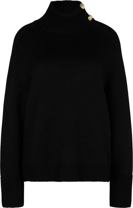 Joop! Stijlvolle dames trui met afneembare kraag Black Dames - Foto 7