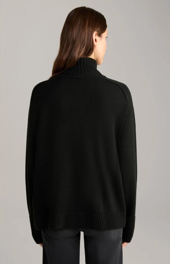 Joop! Stijlvolle dames trui met afneembare kraag Black Dames - Foto 5