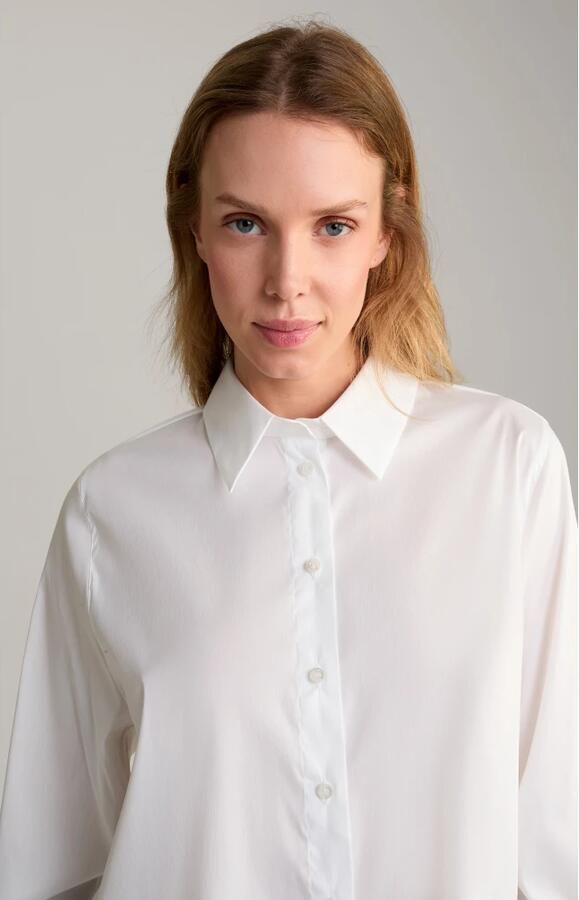 Joop! Witte blouse met zijsplitten White Dames - Foto 2