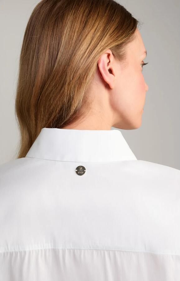 Joop! Witte blouse met zijsplitten White Dames - Foto 6