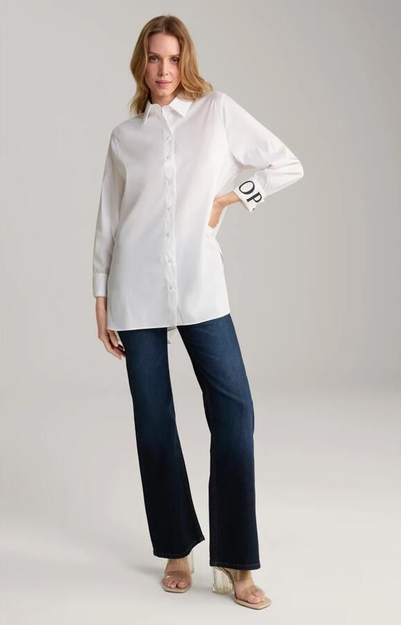 Joop! Witte blouse met zijsplitten White Dames - Foto 7