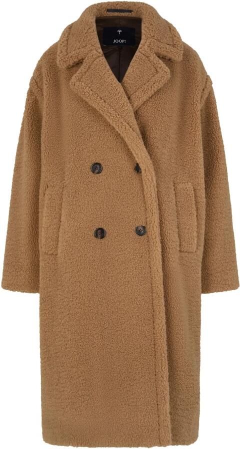 Joop! Zandbruine Teddy Bontjas Beige Dames - Foto 5