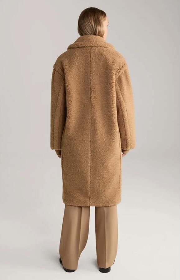 Joop! Zandbruine Teddy Bontjas Beige Dames - Foto 3