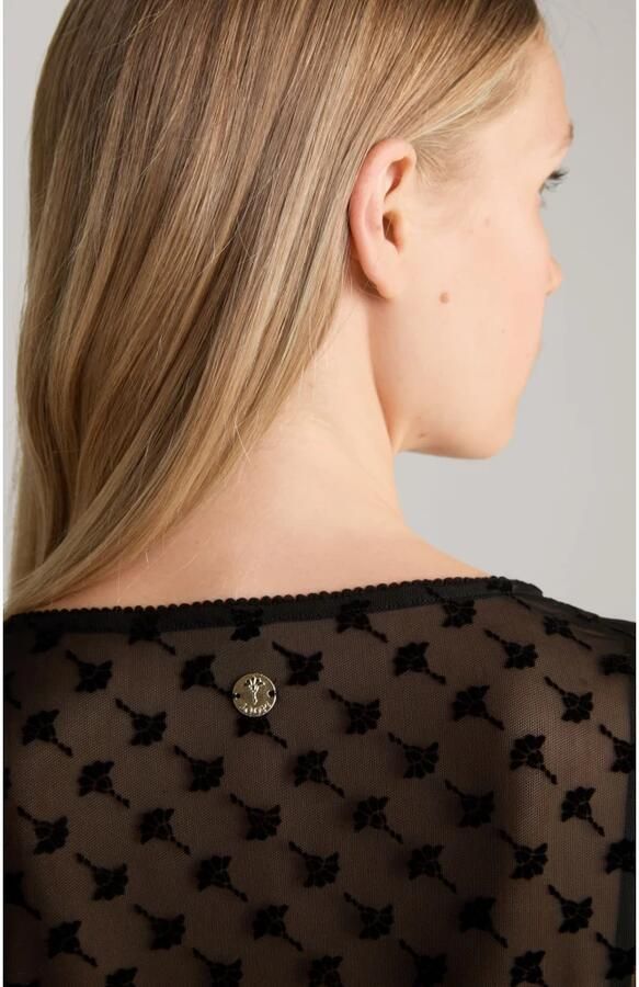 Joop! Shirt met lange mouwen in semi-transparant design - Foto 2