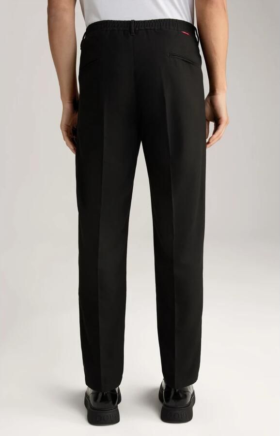Joop! Zwarte chino stijl broek met elastische taille Black Heren - Foto 4