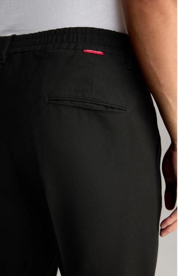 Joop! Zwarte chino stijl broek met elastische taille Black Heren - Foto 2