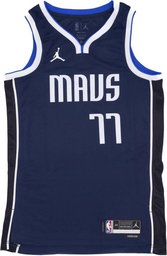 Jordan Dallas Mavericks Statement Edition Swingman Dri-FIT NBA-jersey voor heren Blauw - Foto 2