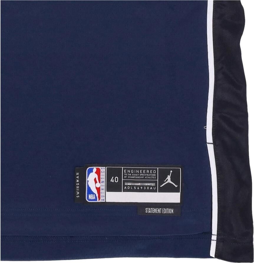 Jordan Dallas Mavericks Statement Edition Swingman Dri-FIT NBA-jersey voor heren Blauw