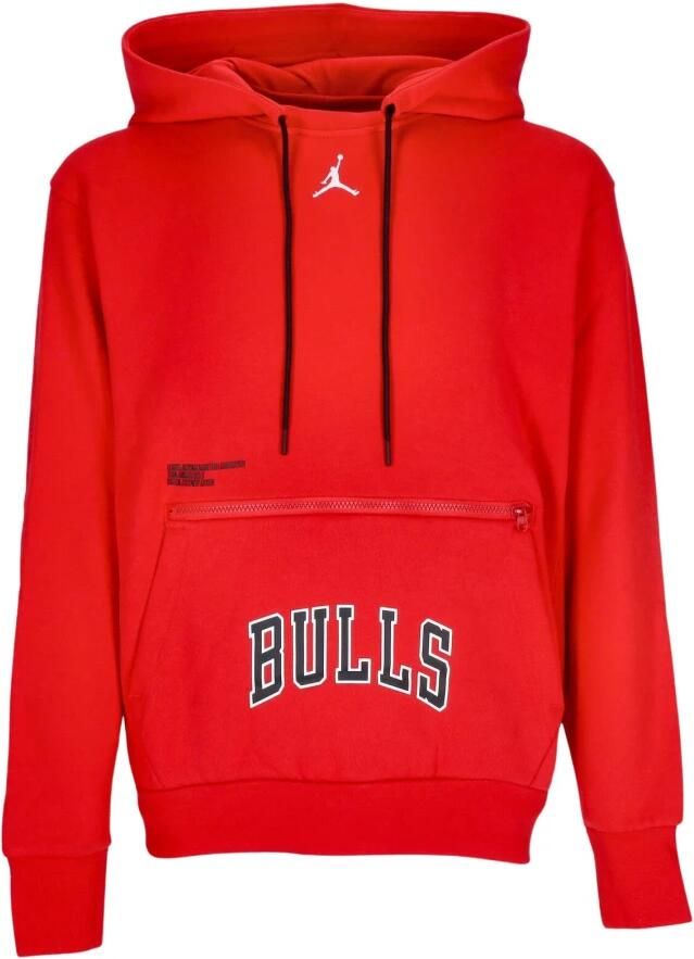 Jordan Chicago Bulls Courtside Statement Edition NBA-fleecehoodie voor heren Rood