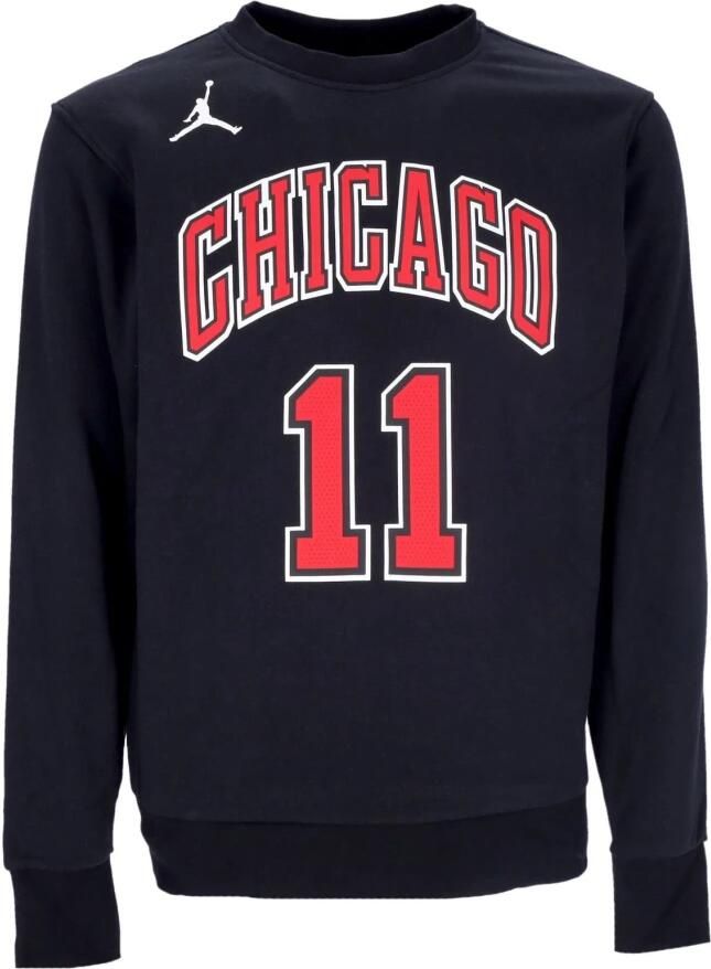 Jordan Chicago Bulls Courtside Statement Edition NBA-sweatshirt van fleece voor heren Zwart